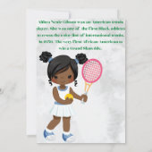 Grand Slam Birthday Invitation Kaart (Achterkant)