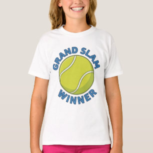 Grand Slam Winnaar Tennis Bal Sport Kampioen T-shirt