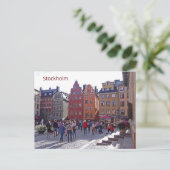 Grand Square, Stortorget, Old Town, Stockholm Briefkaart (Staand voorkant)