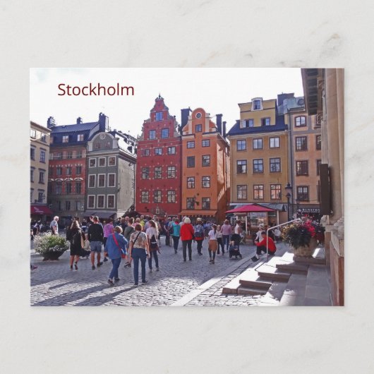 Grand Square, Stortorget, Old Town, Stockholm Briefkaart (Voorkant)