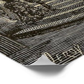 Grand stair case Paris Opera House 1877 Poster (Hoek)