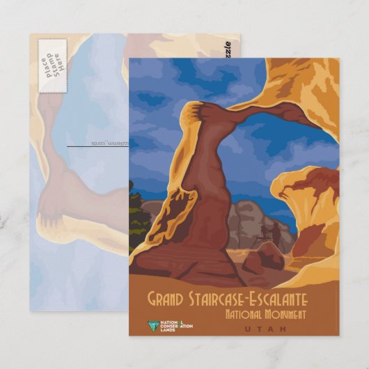 Grand Staircase-Escalante Briefkaart (Voorkant / Achterkant)