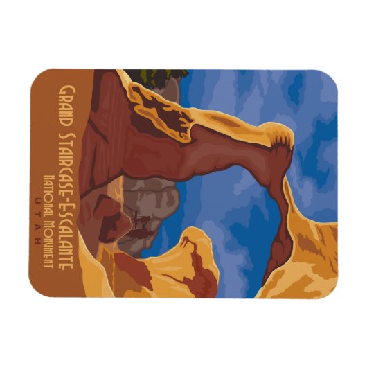 Grand Staircase-Escalante Magneet (Horizontaal)