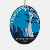 Grand Staircase Escalante Nationaal Monument Utah Keramisch Ornament (Rechts)
