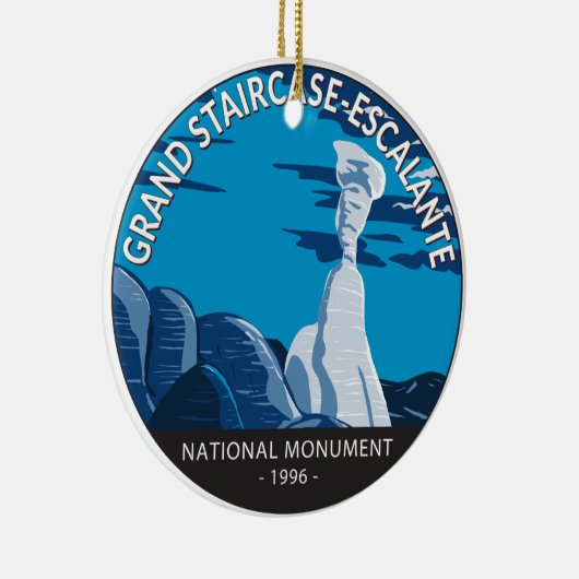 Grand Staircase Escalante Nationaal Monument Utah Keramisch Ornament (Rechts)