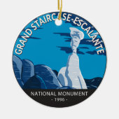 Grand Staircase Escalante Nationaal Monument Utah Keramisch Ornament (Voorkant)
