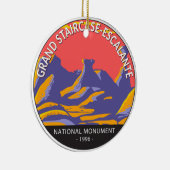 Grand Staircase Escalante Nationaal Monument Utah Keramisch Ornament (Rechts)