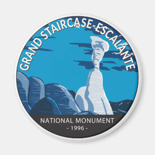 Grand Staircase Escalante Nationaal Monument Utah Magneet