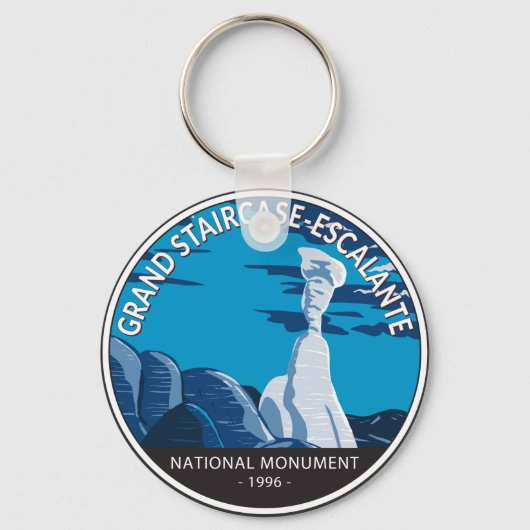 Grand Staircase Escalante Nationaal Monument Utah Sleutelhanger (Voorkant)