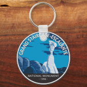Grand Staircase Escalante Nationaal Monument Utah Sleutelhanger (Voorkant)