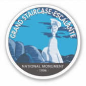 Grand Staircase Escalante Nationaal Monument Utah Sticker (Voorkant)