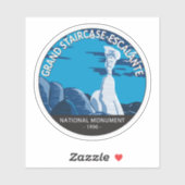 Grand Staircase Escalante Nationaal Monument Utah Sticker (Vel)