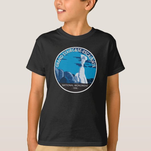 Grand Staircase Escalante Nationaal Monument Utah T-shirt (Voorkant)