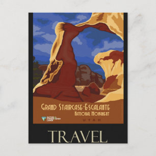 Grand Staircase - Escalante Nat'l Monument, Utah P Briefkaart