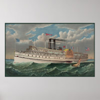 Grand Steamboat Pilgrim Werelds Grootste Rivierboo