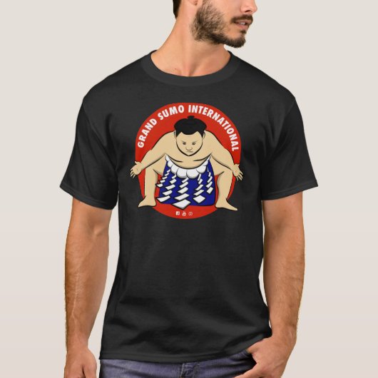 Grand Sumo International Yokozuna Logo Classic T-S T-shirt (Voorkant)