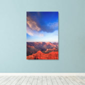 Grand Sunset Canvas Afdruk (Insitu (Houten vloer))