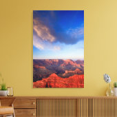 Grand Sunset Canvas Afdruk (Insitu (Woonkamer))