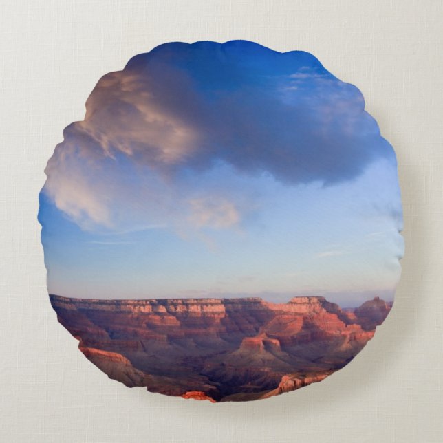 Grand Sunset Rond Kussen (Voorkant)