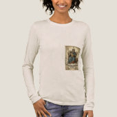 Grand Talisman of Jupiter – Agrippa’s Seal of Luck Tri-Blend Shirt (Voorkant)