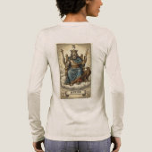 Grand Talisman of Jupiter – Agrippa’s Seal of Luck Tri-Blend Shirt (Achterkant)