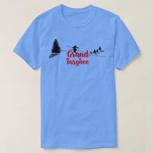 Grand Targhee Ski Long T-shirt (Design voorkant)