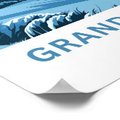 Grand Targhee Wyoming Reisprint Poster (Hoek)