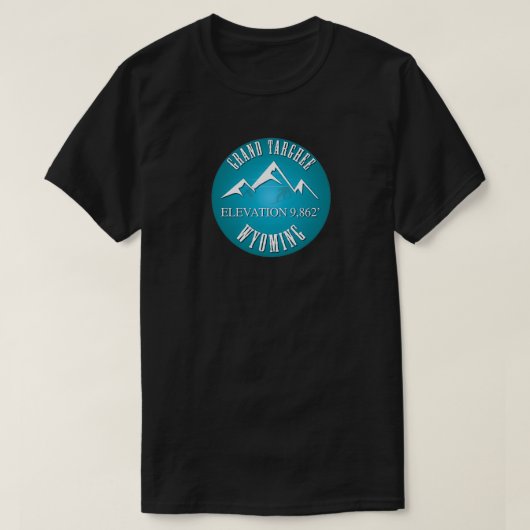 Grand Targhee Wyoming Ski Snowboard T-shirt (Design voorkant)