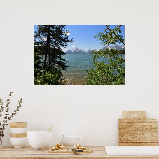 Grand Teton 0594 8-11 Poster (Keuken)