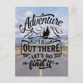 Grand Teton Avontuur Briefkaart (Voorkant)