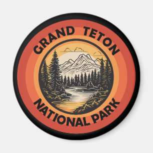 Grand Teton bergen Nationaal Park Wyoming Magneet