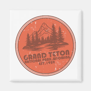 Grand Teton bergen Nationaal Park Wyoming Magneet