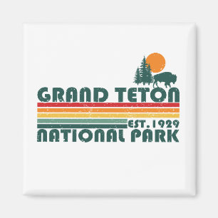 Grand Teton bergen Nationaal Park Wyoming Magneet