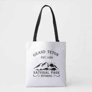 Grand Teton bergen Nationaal Park Wyoming Tote Bag