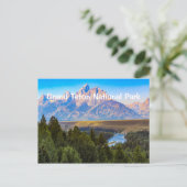 Grand Teton Briefkaart (Staand voorkant)