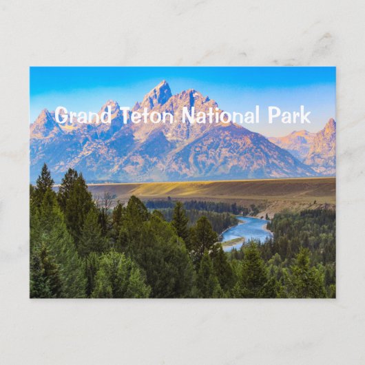 Grand Teton Briefkaart (Voorkant)