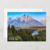 Grand Teton Briefkaart (Voorkant / Achterkant)