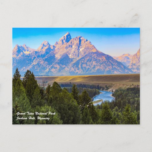 Grand Teton Briefkaart (Voorkant)