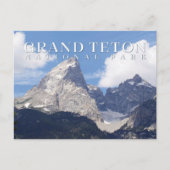 Grand Teton Briefkaart, Nationaal Park Kaart (Voorkant)