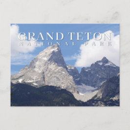 Grand Teton Briefkaart, Nationaal Park Kaart