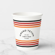 Grand Teton Cabin Club Aangepast Wapen Park Streep