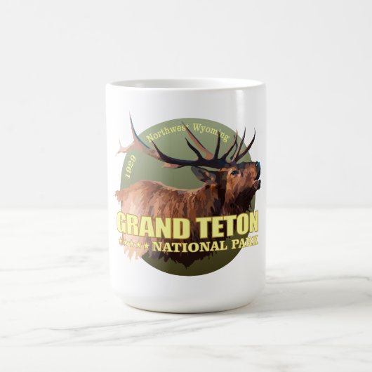 Grand Teton (Elk) WT Koffiemok (Center)
