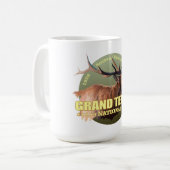 Grand Teton (Elk) WT Koffiemok (Voorkant links)