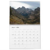 Grand Teton en Yellowstone Calendar Kalender (Mar 2026)