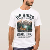 Grand Teton Family Trip Shirt – Aangepaste naam (Voorkant)