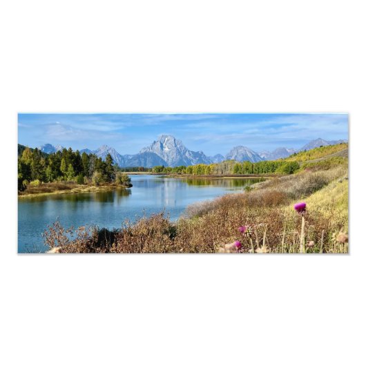 Grand Teton Foto Afdruk (Voorkant)