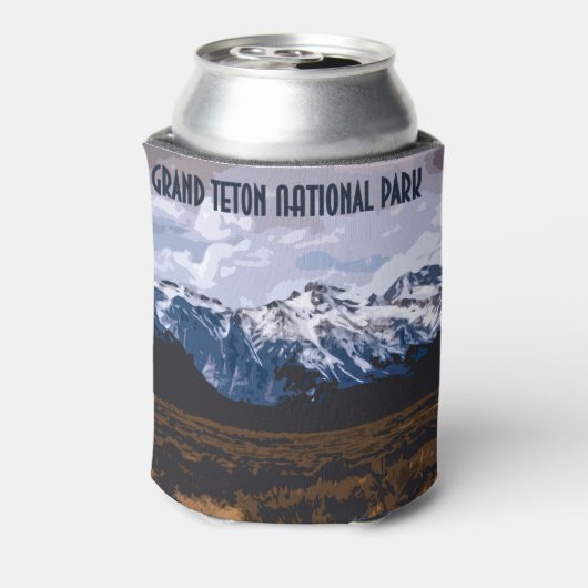 Grand Teton  Foto Blikjeskoeler (Blikje Achterkant)