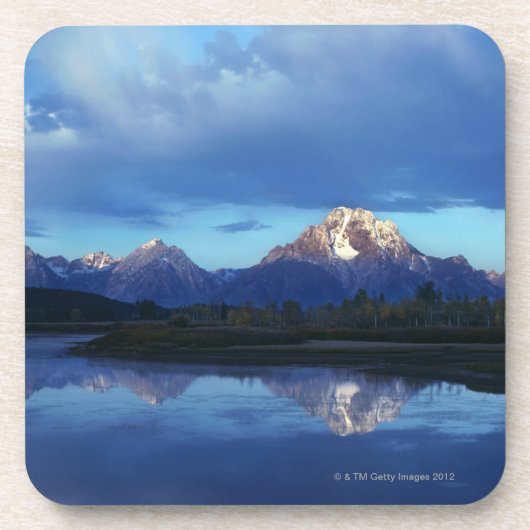 Grand Teton gebergte 2 Bier Onderzetter (Voorkant)