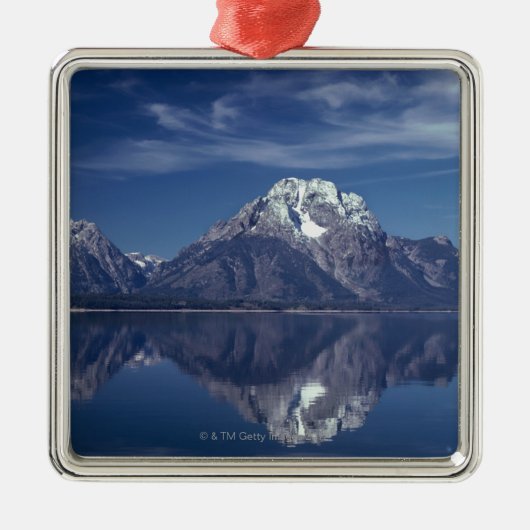 Grand Teton Metalen Ornament (Voorkant)
