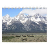 Grand Teton Mountains 2013-kalender Kalender (Hoes)